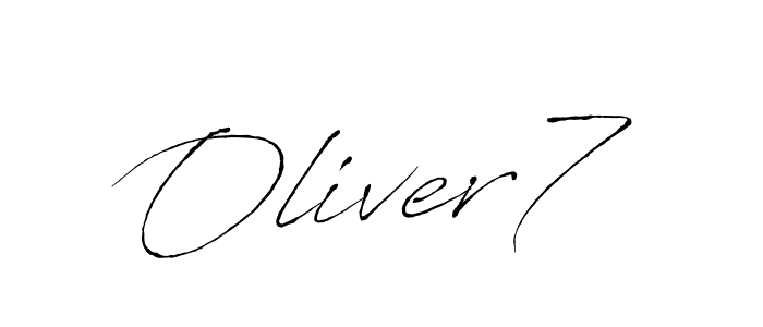 Once you've used our free online signature maker to create your best signature Antro_Vectra style, it's time to enjoy all of the benefits that Oliver7 name signing documents. Oliver7 signature style 6 images and pictures png