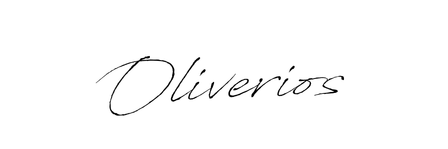 Create a beautiful signature design for name Oliverios. With this signature (Antro_Vectra) fonts, you can make a handwritten signature for free. Oliverios signature style 6 images and pictures png