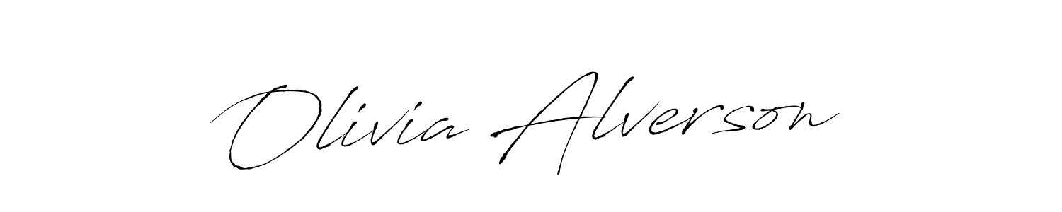 You should practise on your own different ways (Antro_Vectra) to write your name (Olivia Alverson) in signature. don't let someone else do it for you. Olivia Alverson signature style 6 images and pictures png