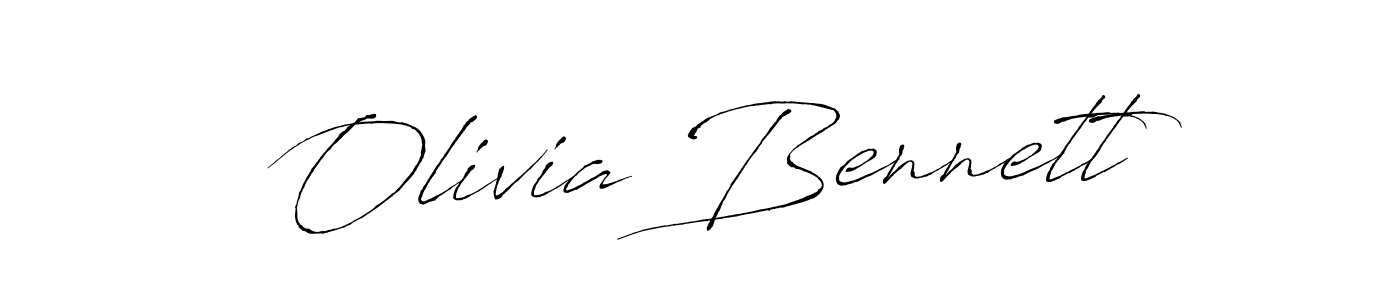 Design your own signature with our free online signature maker. With this signature software, you can create a handwritten (Antro_Vectra) signature for name Olivia Bennett. Olivia Bennett signature style 6 images and pictures png