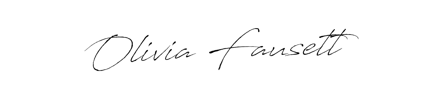 Design your own signature with our free online signature maker. With this signature software, you can create a handwritten (Antro_Vectra) signature for name Olivia Fausett. Olivia Fausett signature style 6 images and pictures png