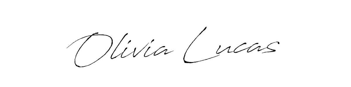 Create a beautiful signature design for name Olivia Lucas. With this signature (Antro_Vectra) fonts, you can make a handwritten signature for free. Olivia Lucas signature style 6 images and pictures png