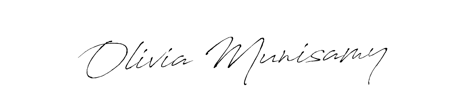 Use a signature maker to create a handwritten signature online. With this signature software, you can design (Antro_Vectra) your own signature for name Olivia Munisamy. Olivia Munisamy signature style 6 images and pictures png
