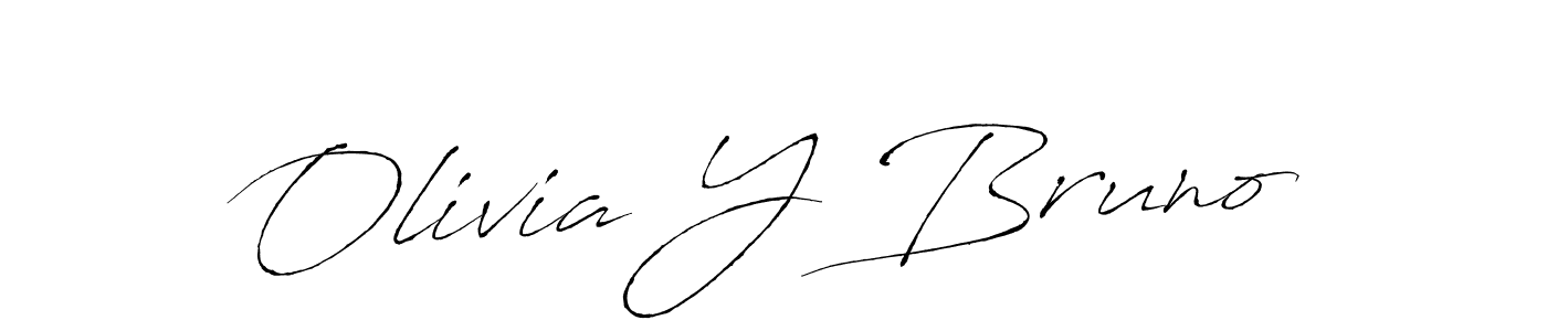 Also You can easily find your signature by using the search form. We will create Olivia Y Bruno name handwritten signature images for you free of cost using Antro_Vectra sign style. Olivia Y Bruno signature style 6 images and pictures png