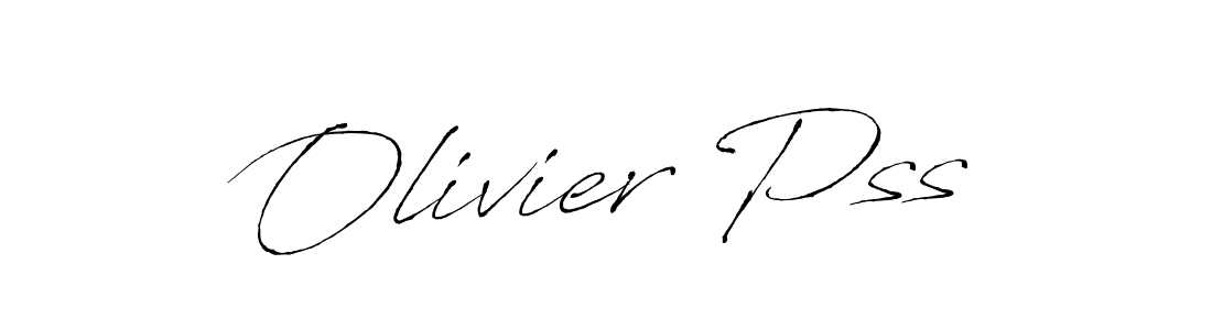 Design your own signature with our free online signature maker. With this signature software, you can create a handwritten (Antro_Vectra) signature for name Olivier Pss. Olivier Pss signature style 6 images and pictures png