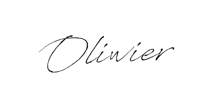 Design your own signature with our free online signature maker. With this signature software, you can create a handwritten (Antro_Vectra) signature for name Oliwier. Oliwier signature style 6 images and pictures png