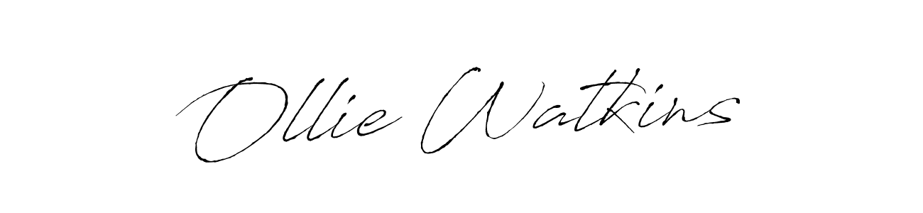 Use a signature maker to create a handwritten signature online. With this signature software, you can design (Antro_Vectra) your own signature for name Ollie Watkins. Ollie Watkins signature style 6 images and pictures png