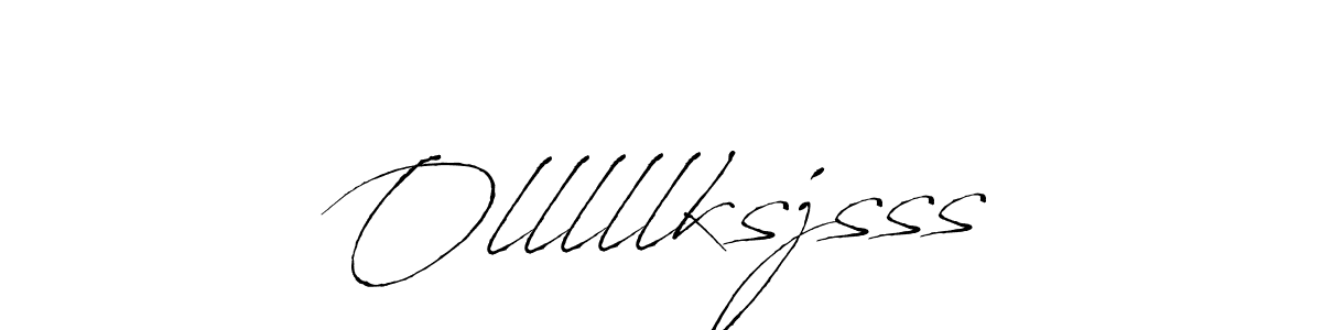 Olllllksjsss stylish signature style. Best Handwritten Sign (Antro_Vectra) for my name. Handwritten Signature Collection Ideas for my name Olllllksjsss. Olllllksjsss signature style 6 images and pictures png