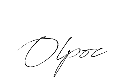 You should practise on your own different ways (Antro_Vectra) to write your name (Olpoc) in signature. don't let someone else do it for you. Olpoc signature style 6 images and pictures png