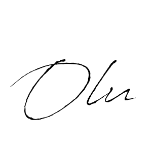 Once you've used our free online signature maker to create your best signature Antro_Vectra style, it's time to enjoy all of the benefits that Olu name signing documents. Olu signature style 6 images and pictures png