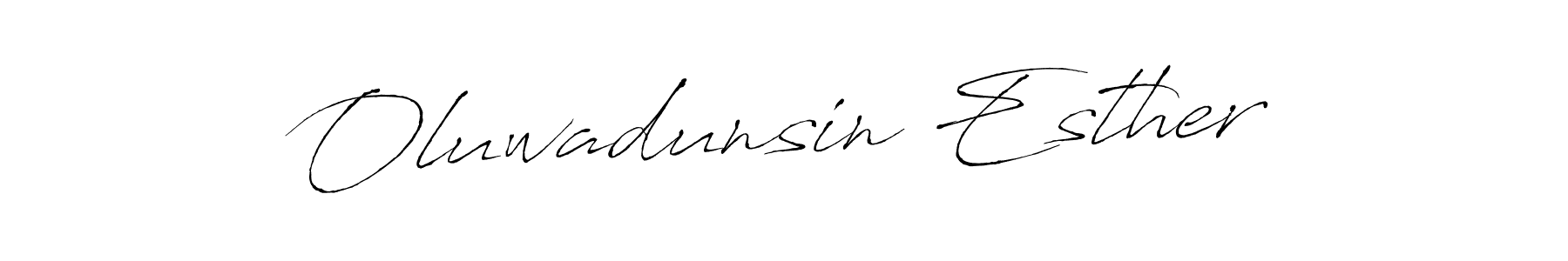 Create a beautiful signature design for name Oluwadunsin Esther. With this signature (Antro_Vectra) fonts, you can make a handwritten signature for free. Oluwadunsin Esther signature style 6 images and pictures png
