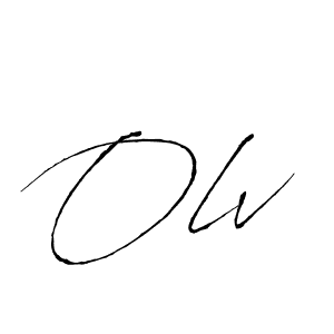 Best and Professional Signature Style for Olv. Antro_Vectra Best Signature Style Collection. Olv signature style 6 images and pictures png