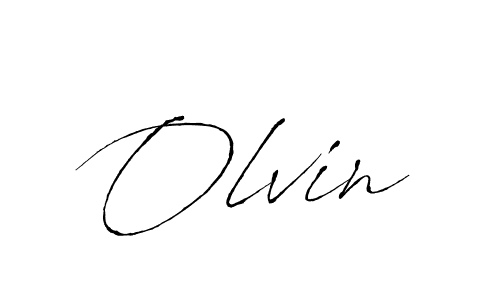 Antro_Vectra is a professional signature style that is perfect for those who want to add a touch of class to their signature. It is also a great choice for those who want to make their signature more unique. Get Olvin name to fancy signature for free. Olvin signature style 6 images and pictures png