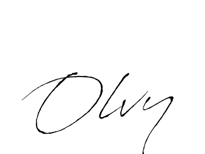 How to Draw Olvy signature style? Antro_Vectra is a latest design signature styles for name Olvy. Olvy signature style 6 images and pictures png