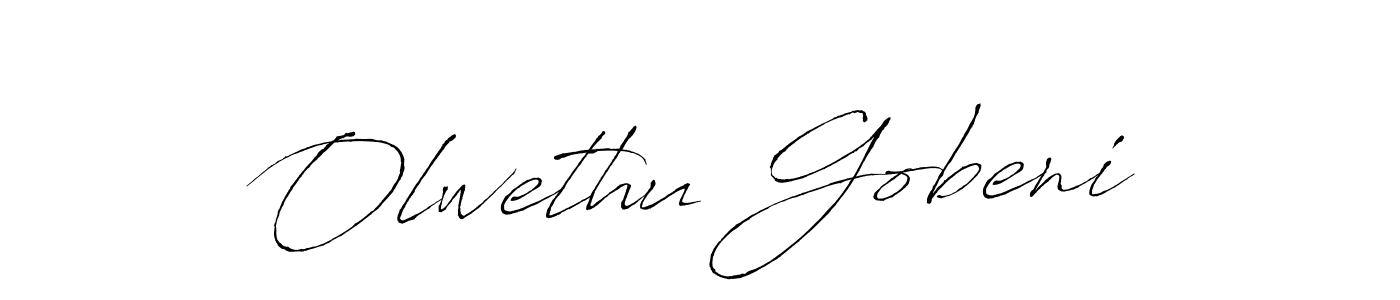 Once you've used our free online signature maker to create your best signature Antro_Vectra style, it's time to enjoy all of the benefits that Olwethu Gobeni name signing documents. Olwethu Gobeni signature style 6 images and pictures png