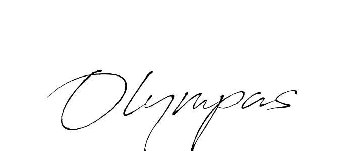 Use a signature maker to create a handwritten signature online. With this signature software, you can design (Antro_Vectra) your own signature for name Olympas. Olympas signature style 6 images and pictures png