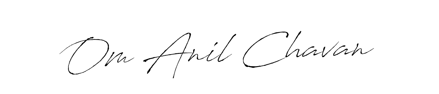 The best way (Antro_Vectra) to make a short signature is to pick only two or three words in your name. The name Om Anil Chavan include a total of six letters. For converting this name. Om Anil Chavan signature style 6 images and pictures png