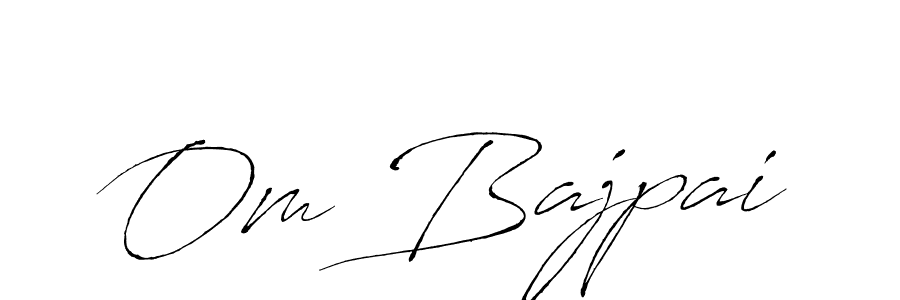 You can use this online signature creator to create a handwritten signature for the name Om Bajpai. This is the best online autograph maker. Om Bajpai signature style 6 images and pictures png