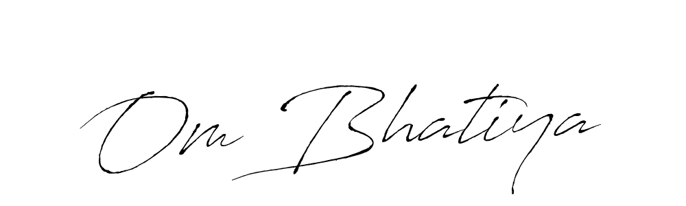 This is the best signature style for the Om Bhatiya name. Also you like these signature font (Antro_Vectra). Mix name signature. Om Bhatiya signature style 6 images and pictures png