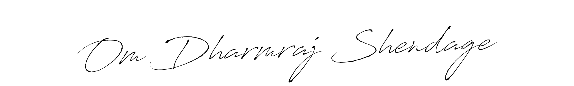 You should practise on your own different ways (Antro_Vectra) to write your name (Om Dharmraj Shendage) in signature. don't let someone else do it for you. Om Dharmraj Shendage signature style 6 images and pictures png