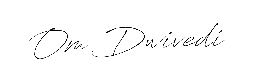 Create a beautiful signature design for name Om Dwivedi. With this signature (Antro_Vectra) fonts, you can make a handwritten signature for free. Om Dwivedi signature style 6 images and pictures png