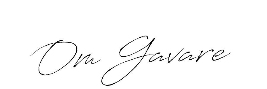 How to make Om Gavare name signature. Use Antro_Vectra style for creating short signs online. This is the latest handwritten sign. Om Gavare signature style 6 images and pictures png