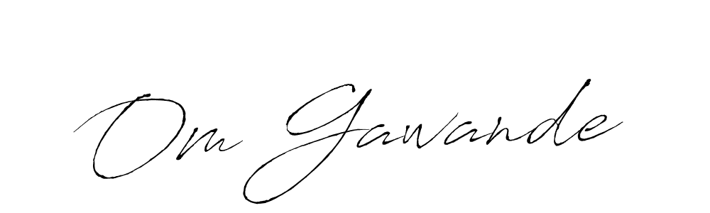 if you are searching for the best signature style for your name Om Gawande. so please give up your signature search. here we have designed multiple signature styles  using Antro_Vectra. Om Gawande signature style 6 images and pictures png