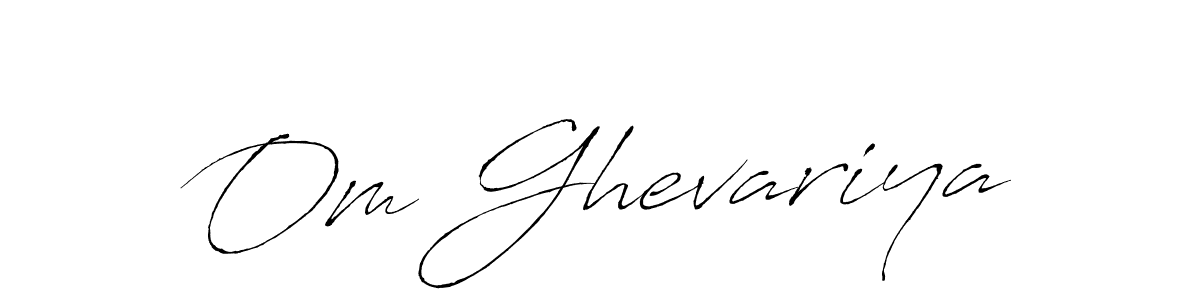 This is the best signature style for the Om Ghevariya name. Also you like these signature font (Antro_Vectra). Mix name signature. Om Ghevariya signature style 6 images and pictures png