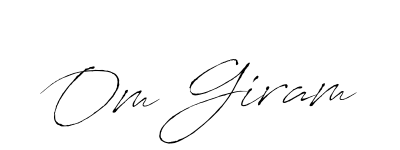 Once you've used our free online signature maker to create your best signature Antro_Vectra style, it's time to enjoy all of the benefits that Om Giram name signing documents. Om Giram signature style 6 images and pictures png
