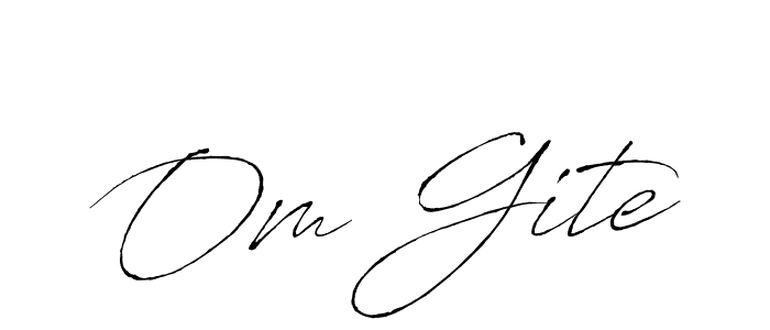 Best and Professional Signature Style for Om Gite. Antro_Vectra Best Signature Style Collection. Om Gite signature style 6 images and pictures png