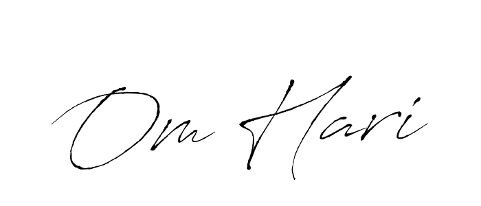 Make a beautiful signature design for name Om Hari. Use this online signature maker to create a handwritten signature for free. Om Hari signature style 6 images and pictures png