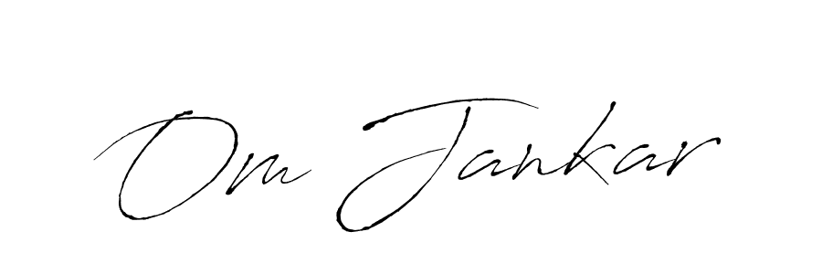 It looks lik you need a new signature style for name Om Jankar. Design unique handwritten (Antro_Vectra) signature with our free signature maker in just a few clicks. Om Jankar signature style 6 images and pictures png