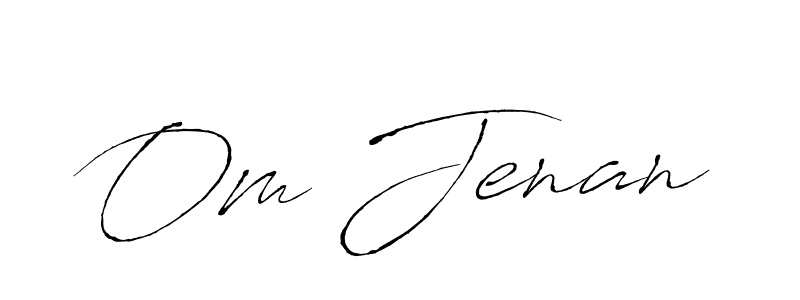 Make a beautiful signature design for name Om Jenan. Use this online signature maker to create a handwritten signature for free. Om Jenan signature style 6 images and pictures png
