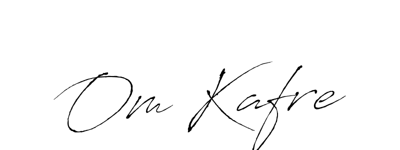 Design your own signature with our free online signature maker. With this signature software, you can create a handwritten (Antro_Vectra) signature for name Om Kafre. Om Kafre signature style 6 images and pictures png