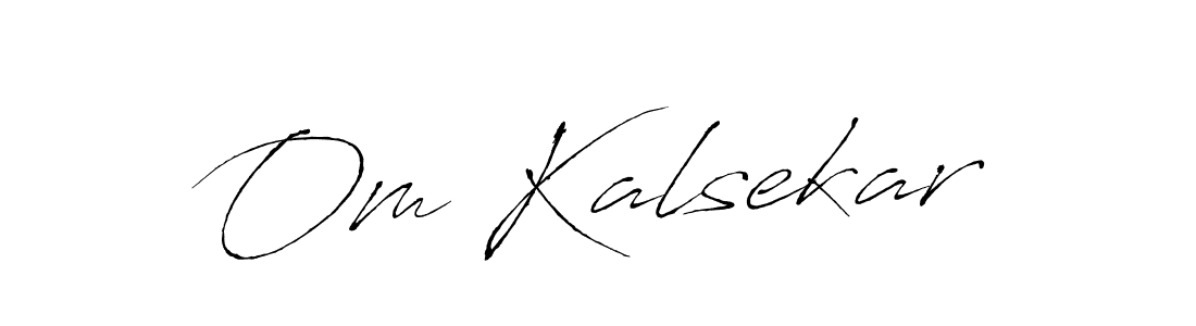 The best way (Antro_Vectra) to make a short signature is to pick only two or three words in your name. The name Om Kalsekar include a total of six letters. For converting this name. Om Kalsekar signature style 6 images and pictures png