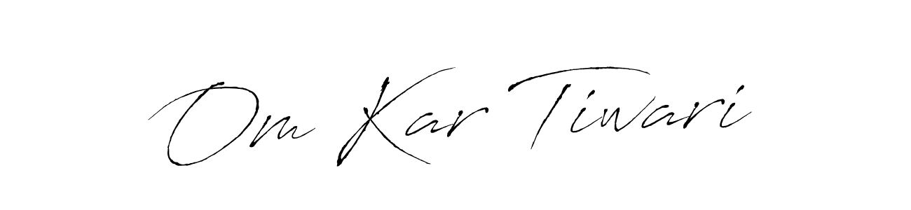 It looks lik you need a new signature style for name Om Kar Tiwari. Design unique handwritten (Antro_Vectra) signature with our free signature maker in just a few clicks. Om Kar Tiwari signature style 6 images and pictures png