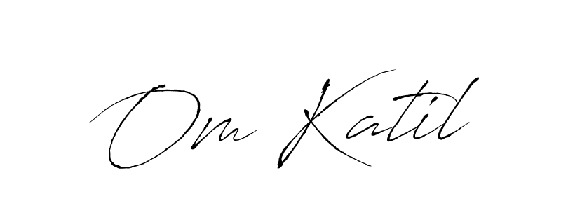 This is the best signature style for the Om Katil name. Also you like these signature font (Antro_Vectra). Mix name signature. Om Katil signature style 6 images and pictures png