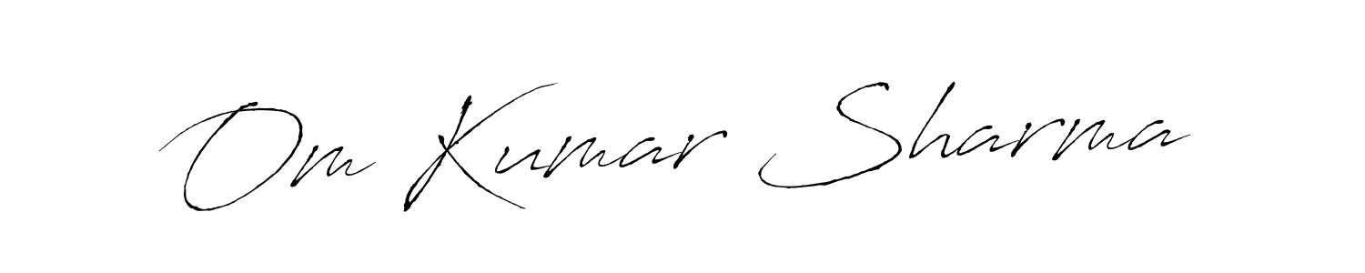 Make a beautiful signature design for name Om Kumar Sharma. Use this online signature maker to create a handwritten signature for free. Om Kumar Sharma signature style 6 images and pictures png