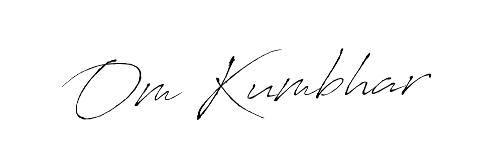 The best way (Antro_Vectra) to make a short signature is to pick only two or three words in your name. The name Om Kumbhar include a total of six letters. For converting this name. Om Kumbhar signature style 6 images and pictures png