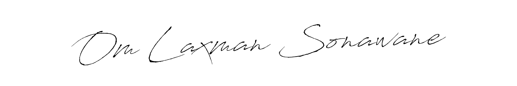 You should practise on your own different ways (Antro_Vectra) to write your name (Om Laxman Sonawane) in signature. don't let someone else do it for you. Om Laxman Sonawane signature style 6 images and pictures png