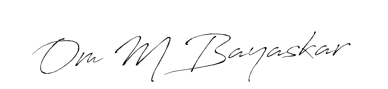 How to Draw Om M Bayaskar signature style? Antro_Vectra is a latest design signature styles for name Om M Bayaskar. Om M Bayaskar signature style 6 images and pictures png