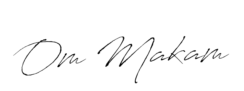 It looks lik you need a new signature style for name Om Makam. Design unique handwritten (Antro_Vectra) signature with our free signature maker in just a few clicks. Om Makam signature style 6 images and pictures png