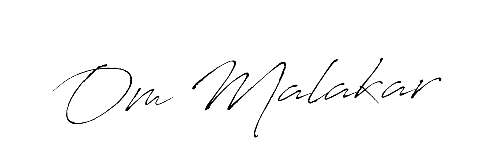 Use a signature maker to create a handwritten signature online. With this signature software, you can design (Antro_Vectra) your own signature for name Om Malakar. Om Malakar signature style 6 images and pictures png