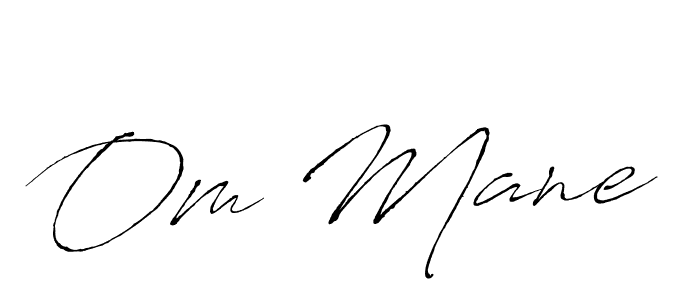 Once you've used our free online signature maker to create your best signature Antro_Vectra style, it's time to enjoy all of the benefits that Om Mane name signing documents. Om Mane signature style 6 images and pictures png