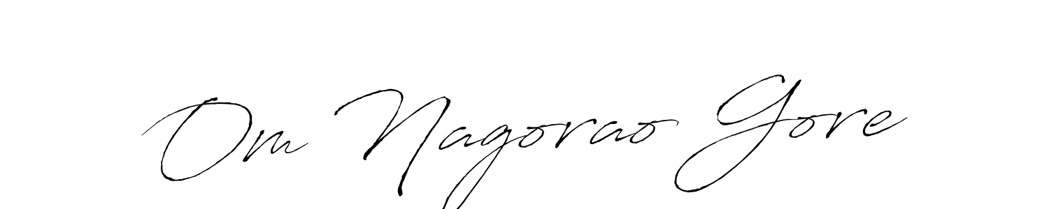It looks lik you need a new signature style for name Om Nagorao Gore. Design unique handwritten (Antro_Vectra) signature with our free signature maker in just a few clicks. Om Nagorao Gore signature style 6 images and pictures png