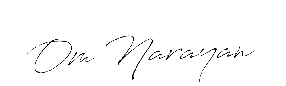 Similarly Antro_Vectra is the best handwritten signature design. Signature creator online .You can use it as an online autograph creator for name Om Narayan. Om Narayan signature style 6 images and pictures png