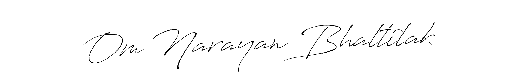 Once you've used our free online signature maker to create your best signature Antro_Vectra style, it's time to enjoy all of the benefits that Om Narayan Bhaltilak name signing documents. Om Narayan Bhaltilak signature style 6 images and pictures png
