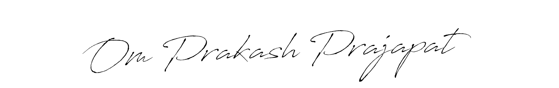 You should practise on your own different ways (Antro_Vectra) to write your name (Om Prakash Prajapat) in signature. don't let someone else do it for you. Om Prakash Prajapat signature style 6 images and pictures png