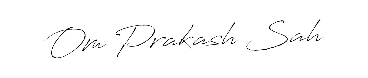 The best way (Antro_Vectra) to make a short signature is to pick only two or three words in your name. The name Om Prakash Sah include a total of six letters. For converting this name. Om Prakash Sah signature style 6 images and pictures png
