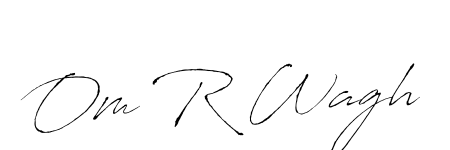 This is the best signature style for the Om R Wagh name. Also you like these signature font (Antro_Vectra). Mix name signature. Om R Wagh signature style 6 images and pictures png